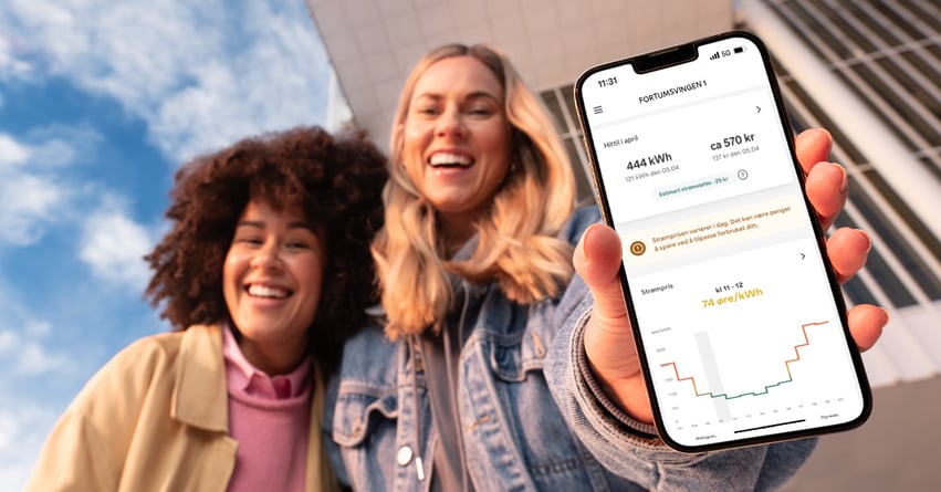 Fortum app strømpriser
