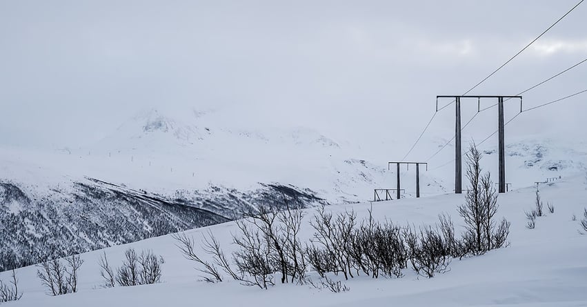 kraftleding vinter
